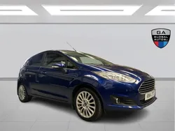 Blue Used 2014 Ford Fiesta Titanium Hatchback | £3,390 (Fair price)