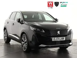 Black Used 2022 Peugeot 3008 Premium Hatchback | £19,799 (Fair price)