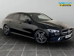 Black Used 2023 Mercedes CLA180 Shooting Brake AMG line Estate | £20,995 (Good price)