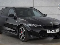 Black New 2024 BMW 320 M Sport Estate | £38,888 (Fair price)