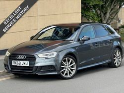 Grey Used 2018 Audi A3 Sportback Black Edition Hatchback | £14,995 (A bit pricey)