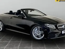 Black Used 2019 Mercedes E300 AMG line Cabriolet | £23,795 (Fair price)