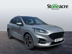 Silver Used 2022 Ford Kuga ST-Line X SUV | £23,990 (Expensive)