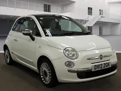 White Used 2012 Fiat 500 Lounge Hatchback | £3,390 (Good price)