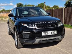 Black Used 2018 Land Rover Range Rover evoque SE SUV | £12,000 (Good price)