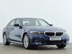 Blue Used 2021 BMW 330e Comfort Edition Sedan | £15,298 (Good price)