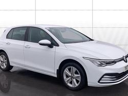 White Used 2022 VW Golf VIII Life Hatchback | £16,732 (Fair price)