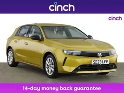 Yellow Used 2023 Vauxhall Astra Design Edition Hatchback | £15,949 (Good price)