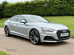 Silver Used 2020 Audi A5 Sport Coupe | £21,495 (Fair price)
