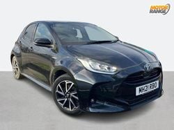 Black Used 2021 Toyota Yaris Hybrid Design Hatchback | £13,895 (Good price)