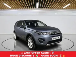 Blue Used 2018 Land Rover Discovery Sport HSE SUV | £14,499 (Good price)