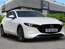 White New 2024 Mazda 3 Takumi-Line Hatchback | £22,980 (Fair price)