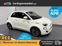 White Used 2021 Fiat 500e Icon Hatchback | £11,197 (Fair price)