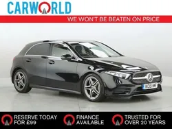 Black Used 2019 Mercedes A180 AMG line Hatchback | £15,990 (Good price)