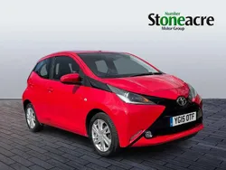 Red Used 2015 Toyota Aygo x-press Hatchback | £4,995 (Fair price)