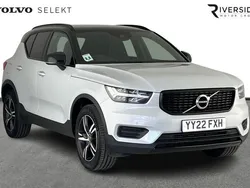 Glacier silver Used 2022 Volvo XC40 R-Design SUV | £22,500 (Fair price)