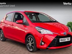 Red Used 2018 Toyota Yaris Hybrid Hatchback | £12,050 (Fair price)