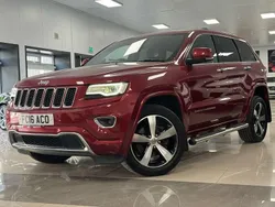 Red Used 2016 Jeep Grand Cherokee Overland SUV | £14,895 (Fair price)