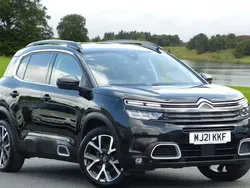 Black Used 2021 Citroën C5 Aircross Shine SUV | £15,499 (Fair price)