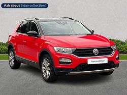 Red Used 2019 VW T-Roc Design SUV | £12,954 (Fair price)