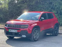 Red Used 2024 Jeep Avenger EV Summit SUV | £18,491 (A bit pricey)