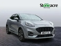 Silver Used 2021 Ford Puma ST-Line SUV | £12,490 (Fair price)