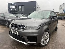 Grey Used 2018 Land Rover Range Rover Sport HSE SUV | £31,400 (Fair price)