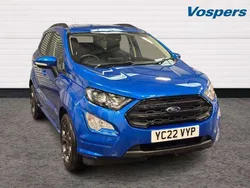 Blue Used 2022 Ford Ecosport ST-Line SUV | £14,700 (Fair price)