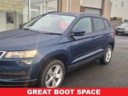 Blue Used 2021 Skoda Karoq SE SUV | £13,995 (Fair price)