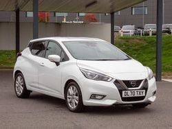 Artic white Used 2020 Nissan Micra Acenta Hatchback | £9,699 (Fair price)