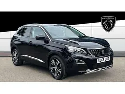 Black Used 2018 Peugeot 3008 Allure SUV | £11,978 (Fair price)