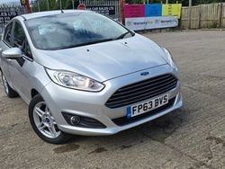 Silver Used 2013 Ford Fiesta Zetec Hatchback | £5,537 (Fair price)