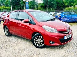 Red Used 2014 Toyota Yaris Plus Hatchback | £4,995 (Fair price)