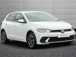 Pure white Used 2025 VW Polo Match Hatchback | £21,150 (A bit pricey)