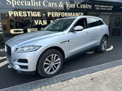 Silver Used 2020 Jaguar F-Pace Portfolio SUV | £17,999 (Fair price)