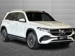 White Used 2023 Mercedes EQB350 AMG line SUV | £35,990 (A bit pricey)