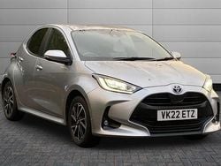 Silver Used 2022 Toyota Yaris Hybrid Design Hatchback | £17,395 (Fair price)