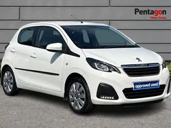 White Used 2017 Peugeot 108 Active Hatchback | £6,294 (Fair price)