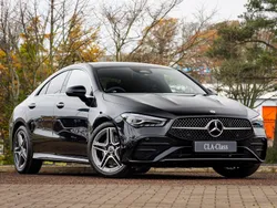Black New 2025 Mercedes CLA220 Executive Sedan | £39,998 (Expensive)