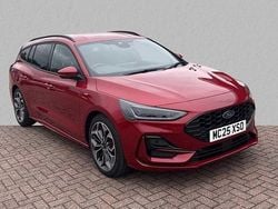 Red New 2025 Ford Focus ST-Line X Estate | £24,000 (Fair price)