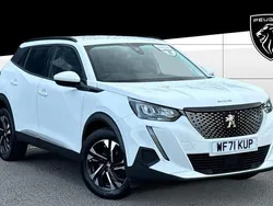 White Used 2021 Peugeot 2008 Allure SUV | £14,409 (A bit pricey)