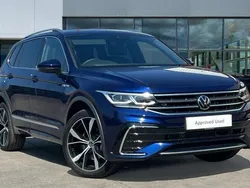 Blue Used 2024 VW Tiguan Allspace R-line SUV | £35,351 (Fair price)