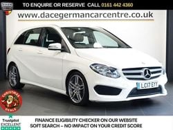 White Used 2017 Mercedes B180 AMG line MPV | £10,940 (Fair price)