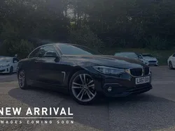 Black Used 2017 BMW 420 Sport Line Cabriolet | £16,300 (Fair price)