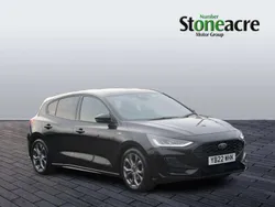 Black Used 2022 Ford Focus ST-Line Hatchback | £13,490 (Fair price)