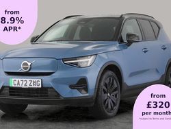 Blue Used 2022 Volvo XC40 Core SUV | £21,726 (Fair price)