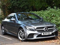 Grey Used 2019 Mercedes C220 AMG Line Premium Plus Coupe | £19,990 (Fair price)