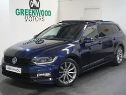 Blue Used 2018 VW Passat R-line Estate | £13,990 (A bit pricey)