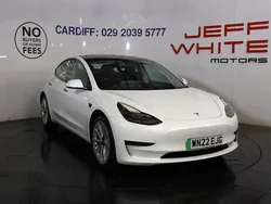 White Used 2022 Tesla Model 3 Standard Range Plus Sedan | £19,988 (Fair price)