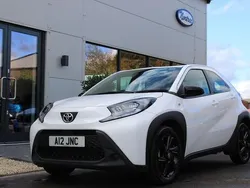 White Used 2023 Toyota Aygo PURE Hatchback | £13,495 (Fair price)